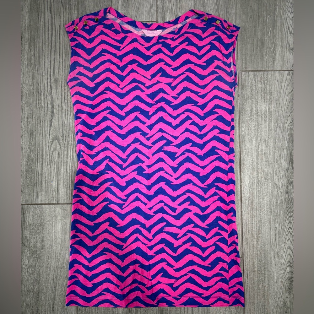Lilly Pulitzer Robyn Dress in I Got Lucky, Small, EUC